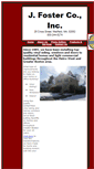 Mobile Screenshot of jfosterco.com